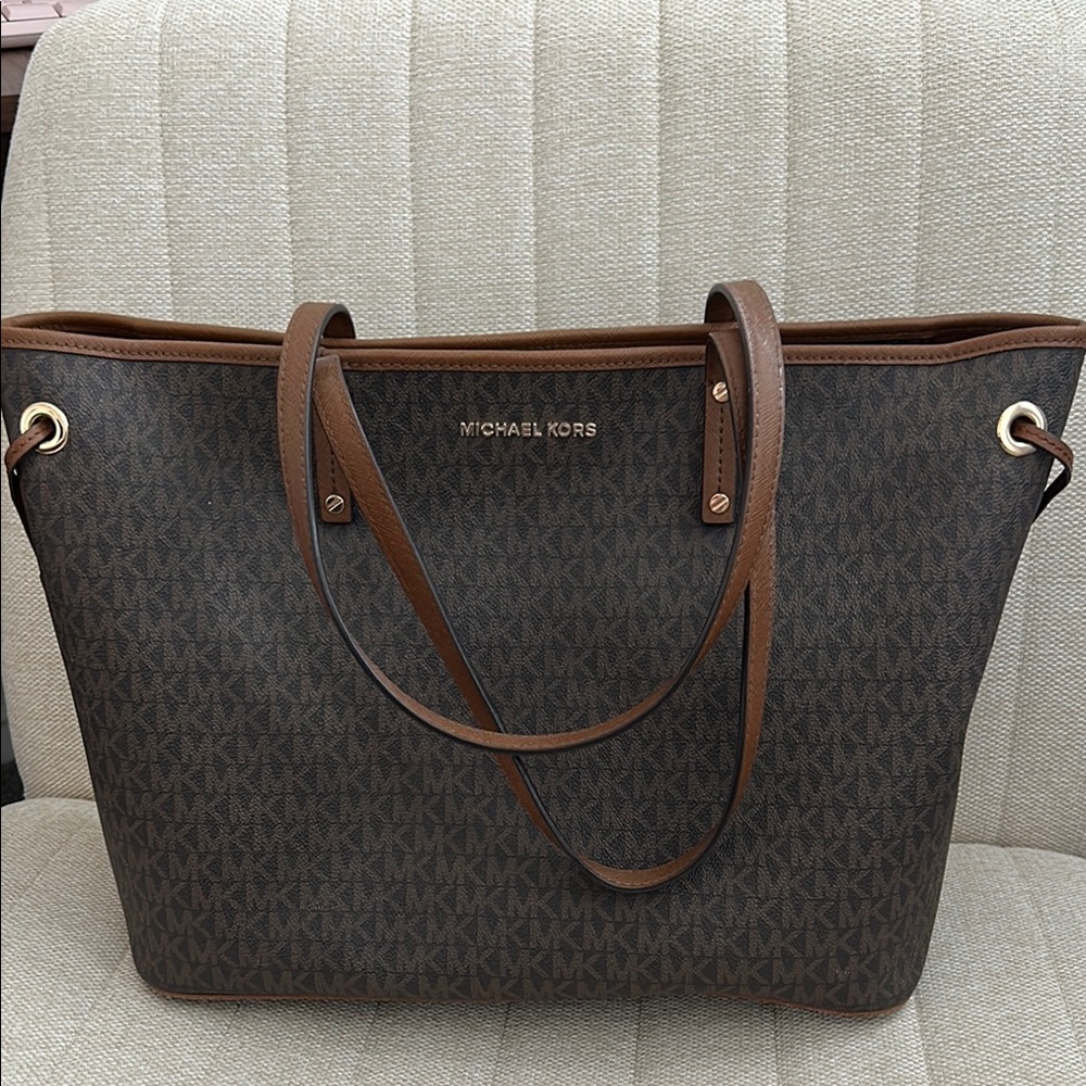 Michael Kors Brown Tote Bag